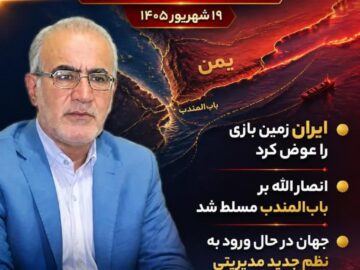 تغییر تاریخی زمین بازی در غرب آسیا؛ تسلط زمینپایهی انصارالله بر تنگه راهبردی بابالمندب و آغاز نظم جدید منطقهای